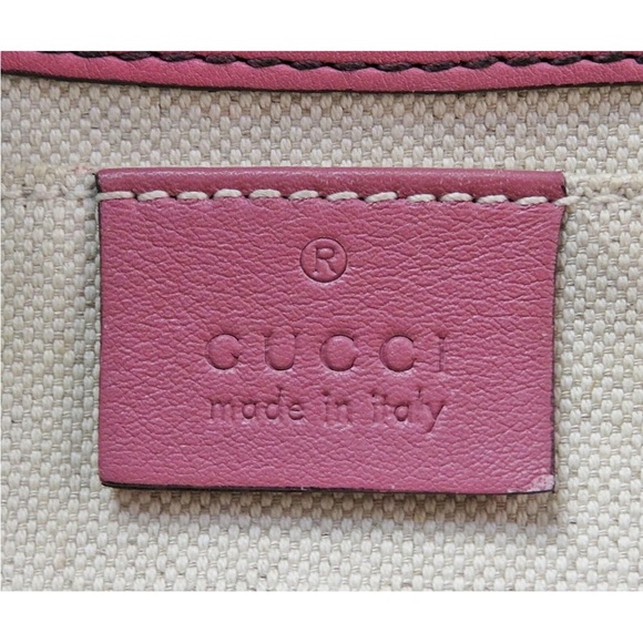 Gucci Pink Leather Shoulder Bag - Picture 12 of 13